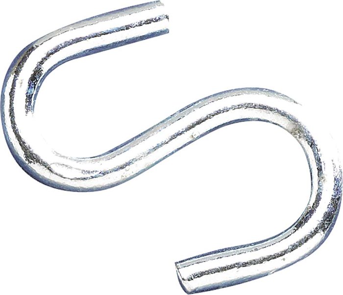 Tooled Up | Faithfull Faithfull Galvanised S Hooks 5mm Pack of 10 Faithfull Faithfull Galvanised S Hooks 5mm Pack of 10