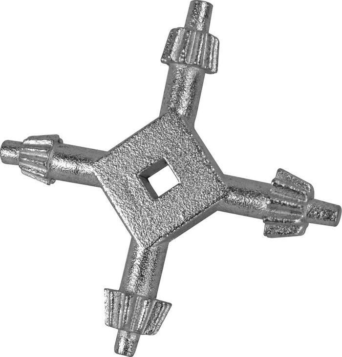 Tooled Up | Faithfull Faithfull 4 Way Drill Chuck Key Faithfull Faithfull 4 Way Drill Chuck Key