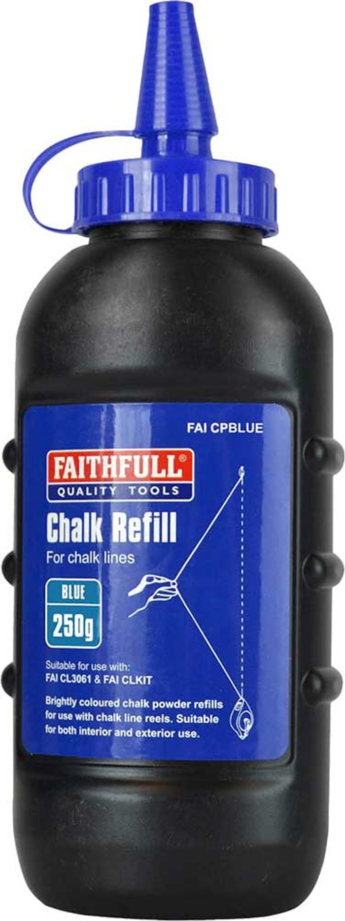 Tooled Up | Faithfull Faithfull Chalk Line Powder Blue Faithfull Faithfull Chalk Line Powder Blue