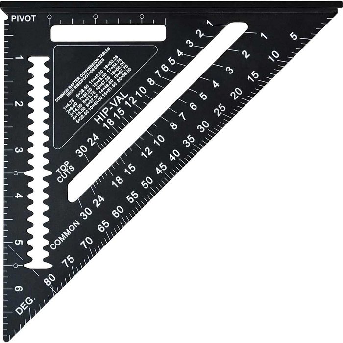 Tooled Up | Faithfull Faithfull Presitge Quick Square Black Aluminium 180mm Faithfull Faithfull Presitge Quick Square Black Aluminium 180mm