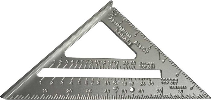 Tooled Up | Faithfull Faithfull Quick & Easy Aluminium Roofing Square - 180mm Faithfull Faithfull Quick & Easy Aluminium Roofing Square - 180mm