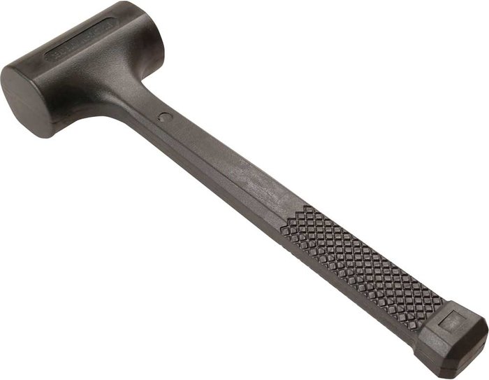 Tooled Up | Faithfull Faithfull Black PVC Deadblow Hammer 900g Faithfull Faithfull Black PVC Deadblow Hammer 900g
