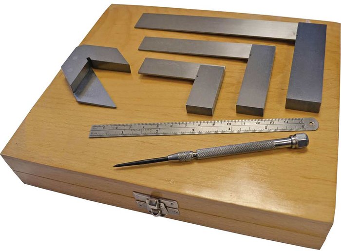 Tooled Up | Faithfull Faithfull 6 Piece Engineers Marking and Measuring Set Faithfull Faithfull 6 Piece Engineers Marking and Measuring Set
