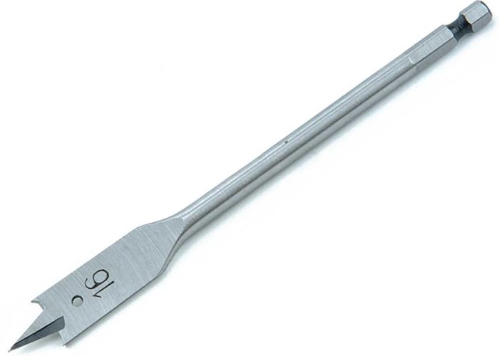 Tooled Up | Faithfull Faithfull Flat Drill Bit 16mm 150mm Faithfull Faithfull Flat Drill Bit 16mm 150mm