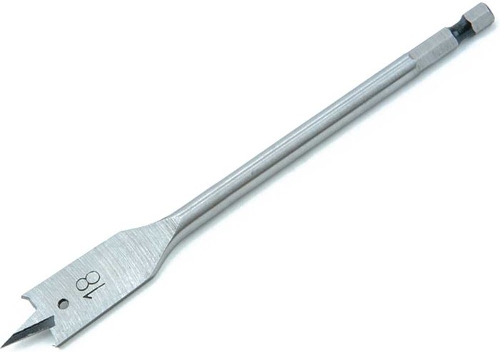 Tooled Up | Faithfull Faithfull Flat Drill Bit 18mm 150mm Faithfull Faithfull Flat Drill Bit 18mm 150mm