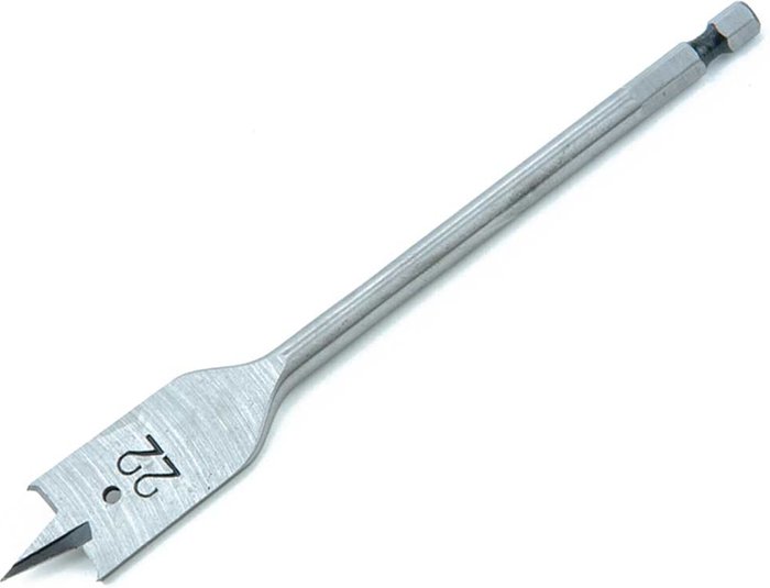 Tooled Up | Faithfull Faithfull Flat Drill Bit 22mm 150mm Faithfull Faithfull Flat Drill Bit 22mm 150mm