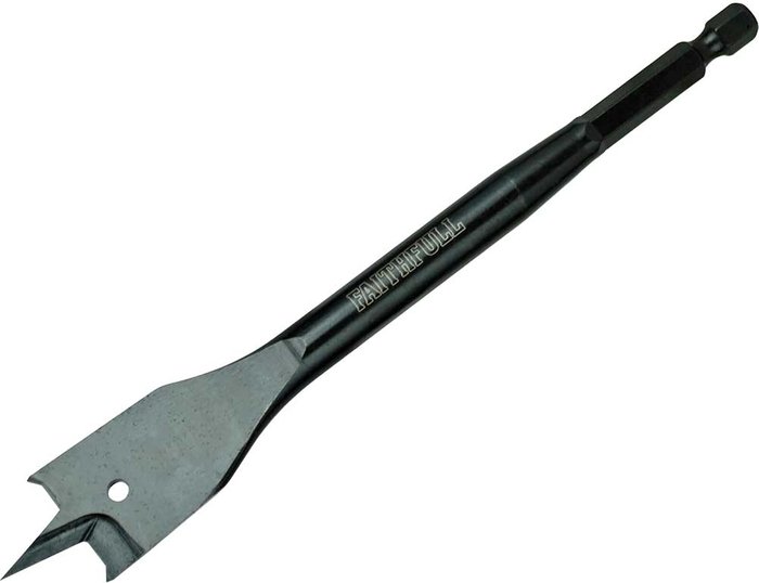 Tooled Up | Faithfull Faithfull Flat Drill Bit 25mm 150mm Faithfull Faithfull Flat Drill Bit 25mm 150mm
