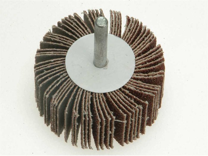 Tooled Up | Faithfull Faithfull Abrasive Flap Wheel 60mm 30mm 100g Faithfull Faithfull Abrasive Flap Wheel 60mm 30mm 100g