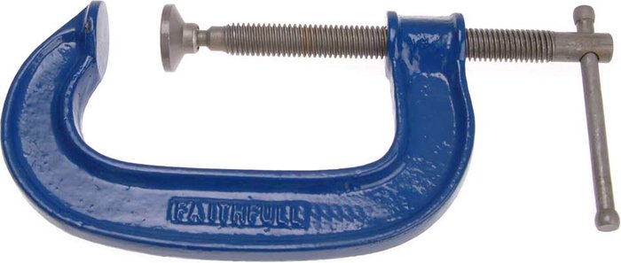 Tooled Up | Faithfull Faithfull G Clamp 100mm Faithfull Faithfull G Clamp 100mm