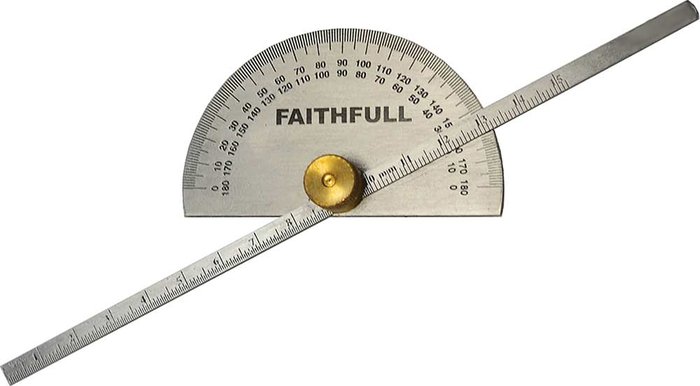 Tooled Up | Faithfull Faithfull Depth Gauge and Protractor Faithfull Faithfull Depth Gauge and Protractor