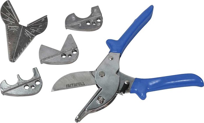 Tooled Up | Faithfull Faithfull Multi Function Gasket and Pipe Mitre Shears Kit Faithfull Faithfull Multi Function Gasket and Pipe Mitre Shears Kit