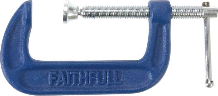 Tooled Up | Faithfull Faithfull Medium Duty G Clamp 50mm Faithfull Faithfull Medium Duty G Clamp 50mm