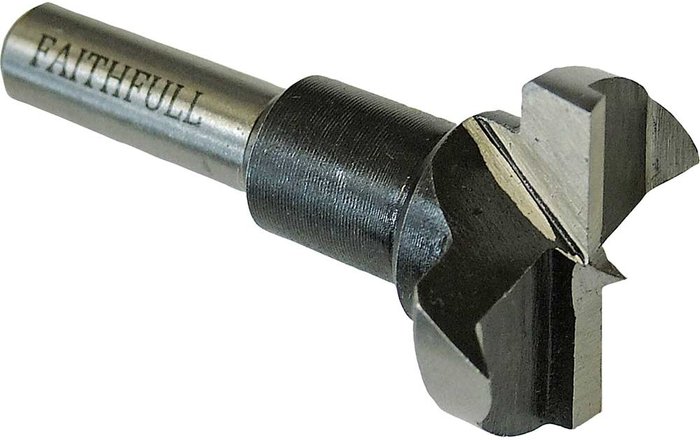 Tooled Up | Faithfull Faithfull HCS Hinge Bore Bit 26mm Faithfull Faithfull HCS Hinge Bore Bit 26mm