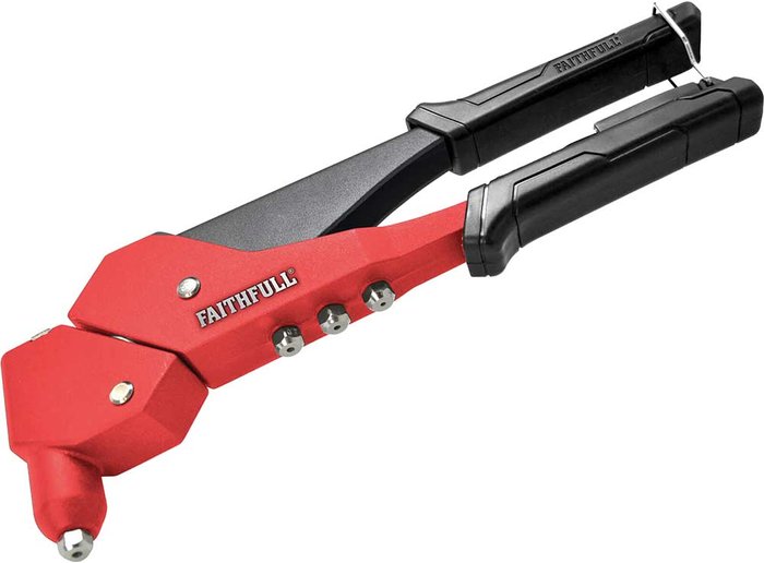 Tooled Up | Faithfull Faithfull Heavy Duty Riveter With 360° Rotating Head Faithfull Faithfull Heavy Duty Riveter With 360° Rotating Head