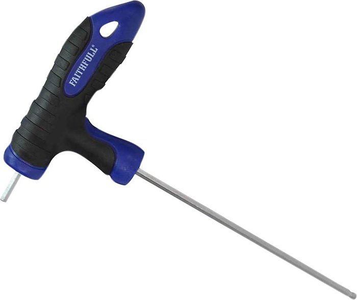 Tooled Up | Faithfull Faithfull Ball Ended T-Handle Hexagon Key 2.5mm Faithfull Faithfull Ball Ended T-Handle Hexagon Key 2.5mm
