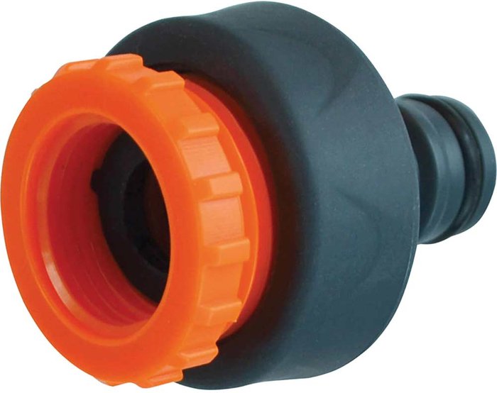 Tooled Up | Faithfull Faithfull Plastic Tap Hose Connector 1/2 & 3/4In Faithfull Faithfull Plastic Tap Hose Connector 1/2 & 3/4In
