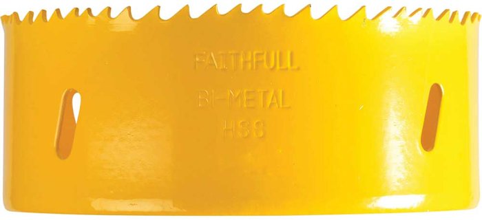 Tooled Up | Faithfull Faithfull Varipitch Bi Metal Hole Saw 111mm Faithfull Faithfull Varipitch Bi Metal Hole Saw 111mm