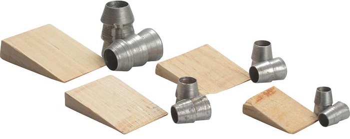 Tooled Up | Faithfull Faithfull Assorted Hammer Wedges Pack of 12 Faithfull Faithfull Assorted Hammer Wedges Pack of 12