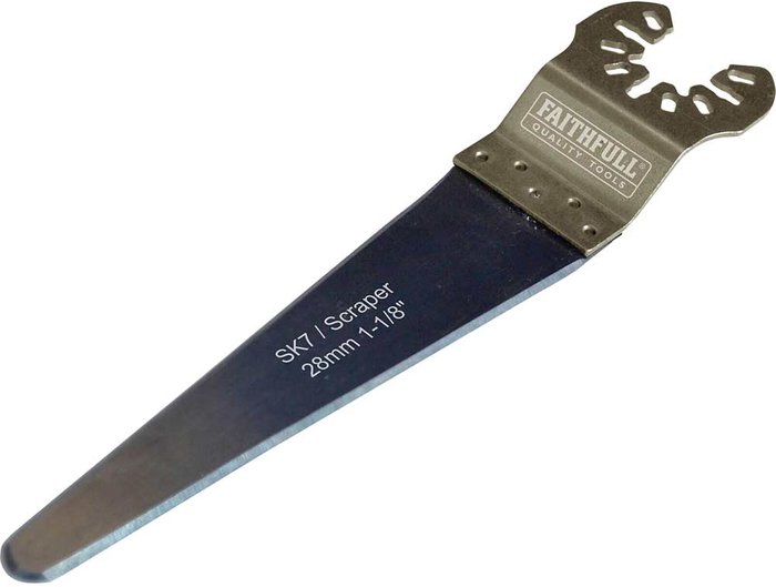 Tooled Up | Faithfull Faithfull Sk7 Sharp Scraper Multitool Oscillating Blade Faithfull Faithfull Sk7 Sharp Scraper Multitool Oscillating Blade