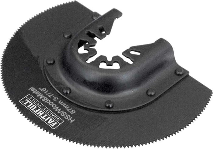 Tooled Up | Faithfull Faithfull MFW87W Multi Tool Wood Saw Blade 87mm Pack of 1 Faithfull Faithfull MFW87W Multi Tool Wood Saw Blade 87mm Pack of 1