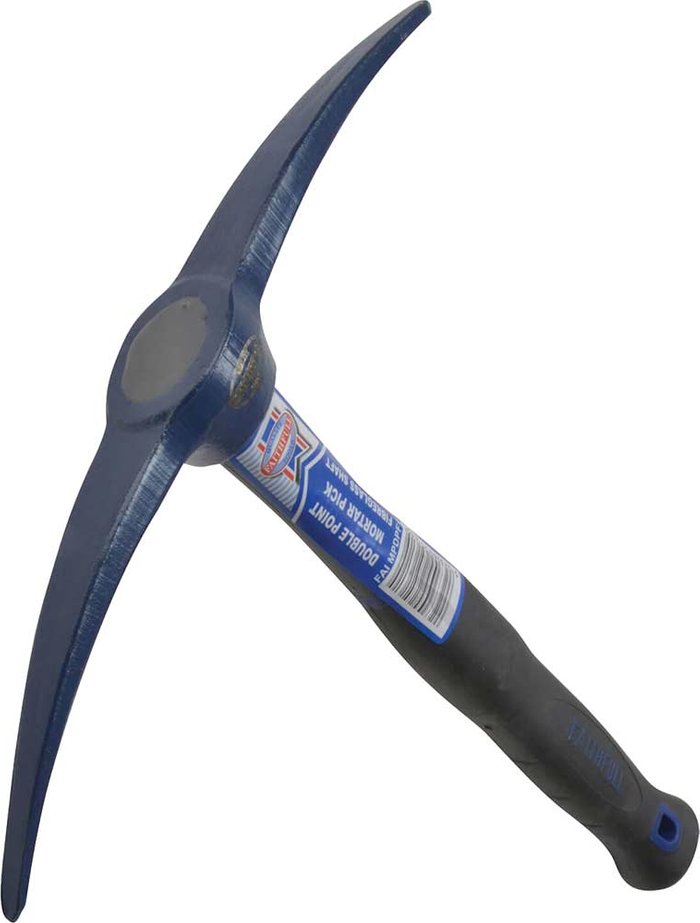 Tooled Up | Faithfull Faithfull Mortar Pick Double Point Fibreglass Shaft Faithfull Faithfull Mortar Pick Double Point Fibreglass Shaft
