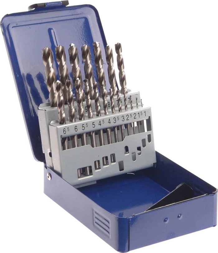 Tooled Up | Faithfull Faithfull 19 Piece HSS Drill Bit Set Faithfull Faithfull 19 Piece HSS Drill Bit Set