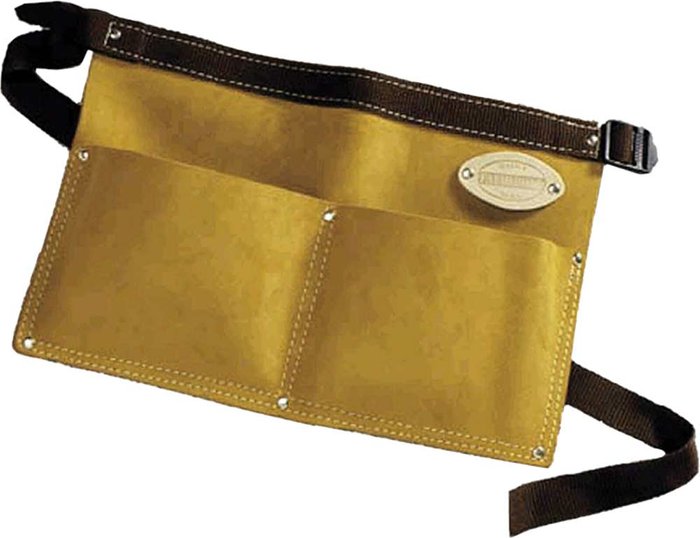 Tooled Up | Faithfull Faithfull Double Pocket Leather Nail pouch Faithfull Faithfull Double Pocket Leather Nail pouch