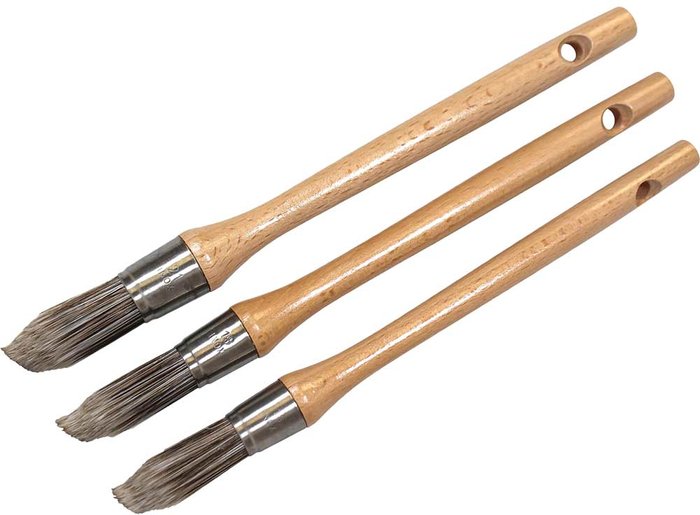 Tooled Up | Faithfull Faithfull 3 Piece Pointed Brush Set Faithfull Faithfull 3 Piece Pointed Brush Set