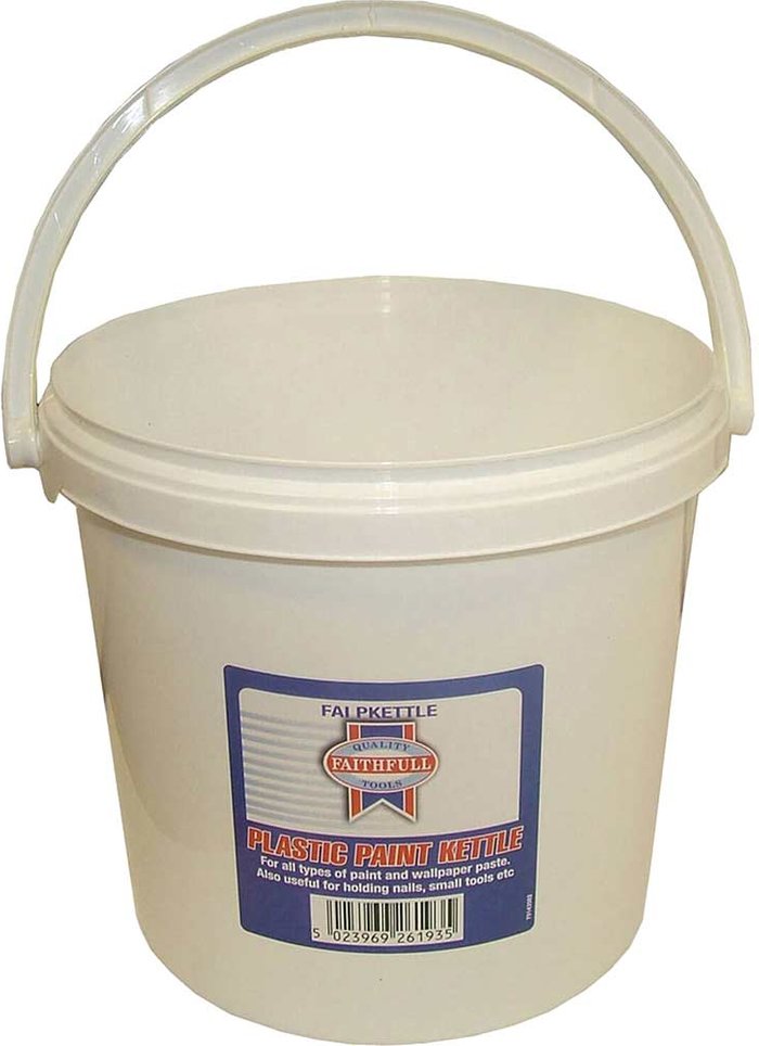 Tooled Up | Faithfull Faithfull Plastic Paint Kettle 2.5l Faithfull Faithfull Plastic Paint Kettle 2.5l