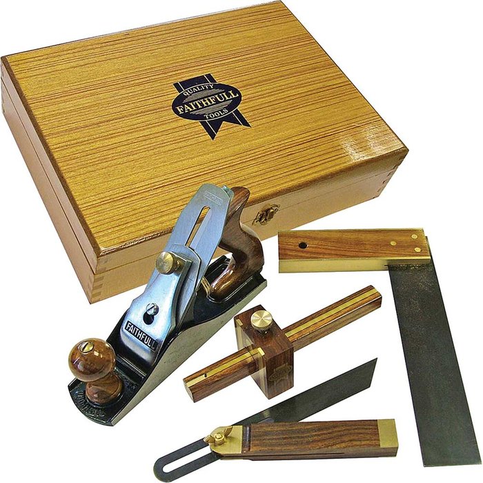 Tooled Up | Faithfull Faithfull 4 Piece Woodworking Set Faithfull Faithfull 4 Piece Woodworking Set