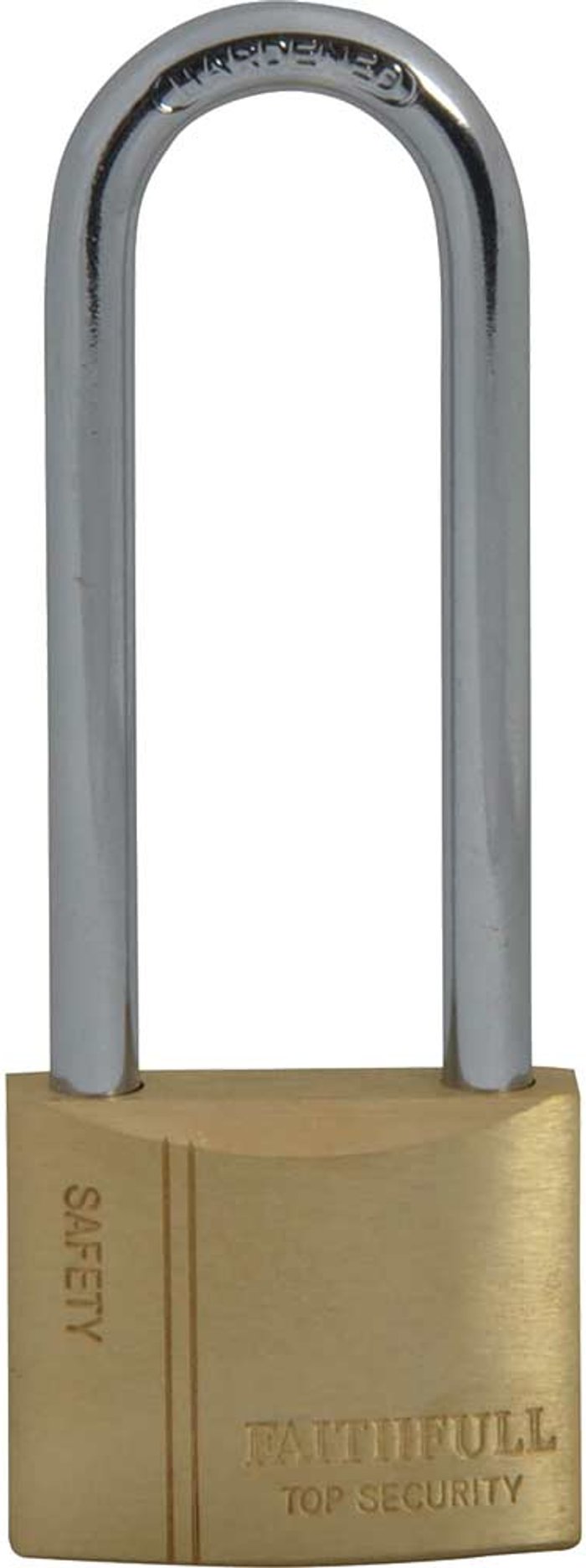 Tooled Up | Faithfull Faithfull Brass Padlock 40mm Long Faithfull Faithfull Brass Padlock 40mm Long