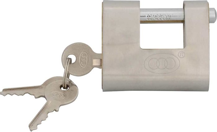 Tooled Up | Faithfull Faithfull Brass Shutter Padlock 60mm Standard Faithfull Faithfull Brass Shutter Padlock 60mm Standard