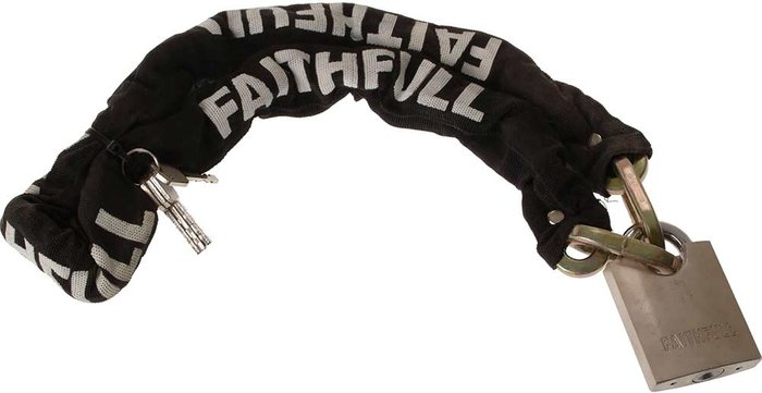 Tooled Up | Faithfull Faithfull Heavy Duty Chain and Padlock 9.5mm 1000mm Faithfull Faithfull Heavy Duty Chain and Padlock 9.5mm 1000mm