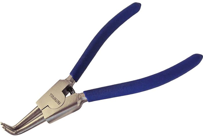 Tooled Up | Faithfull Faithfull Bent External Circlip Pliers 6mm - 30mm Faithfull Faithfull Bent External Circlip Pliers 6mm - 30mm