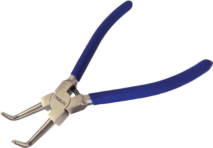 Tooled Up | Faithfull Faithfull Bent Internal Circlip Pliers 6mm - 30mm Faithfull Faithfull Bent Internal Circlip Pliers 6mm - 30mm