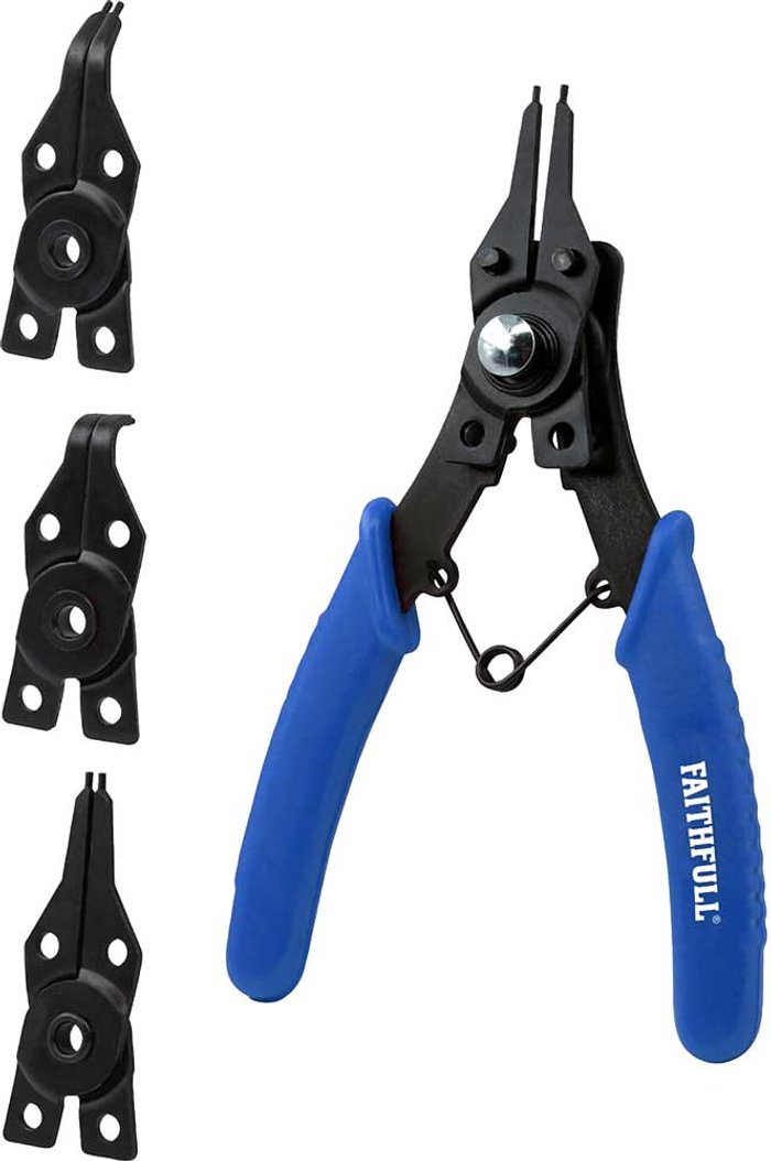 Tooled Up | Faithfull Faithfull 5 Piece Circlip Plier Set Faithfull Faithfull 5 Piece Circlip Plier Set
