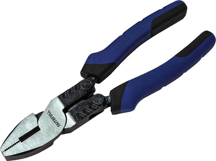 Tooled Up | Faithfull Faithfull High Leverage Combination Pliers 200mm Faithfull Faithfull High Leverage Combination Pliers 200mm