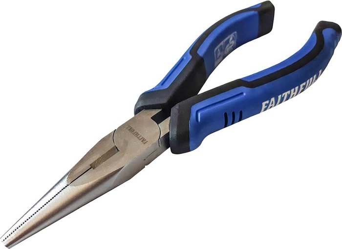 Tooled Up | Faithfull Faithfull Long Nose Pliers 165mm Faithfull Faithfull Long Nose Pliers 165mm