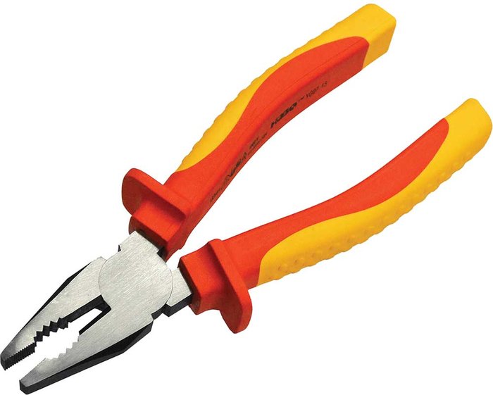 Tooled Up | Faithfull Faithfull VDE Insulated Combination Pliers 180mm Faithfull Faithfull VDE Insulated Combination Pliers 180mm