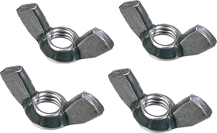 Tooled Up | Faithfull Faithfull External Building Profile Wing Nuts Pack of 4 Faithfull Faithfull External Building Profile Wing Nuts Pack of 4