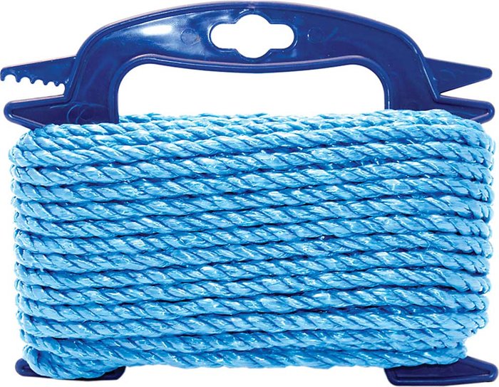 Tooled Up | Faithfull Faithfull Blue Poly Rope 6mm 20m Faithfull Faithfull Blue Poly Rope 6mm 20m
