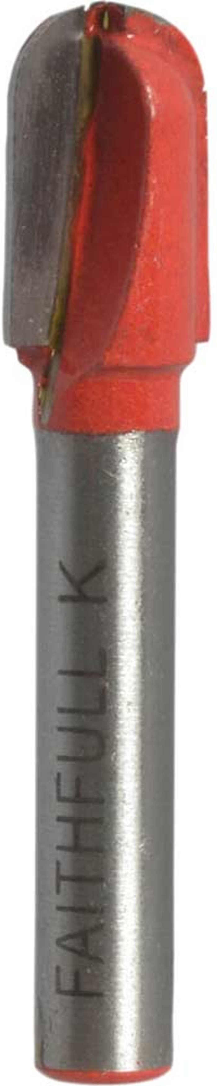 Tooled Up | Faithfull Faithfull Radius Router Cutter 10mm 18mm 1/4 Faithfull Faithfull Radius Router Cutter 10mm 18mm 1/4