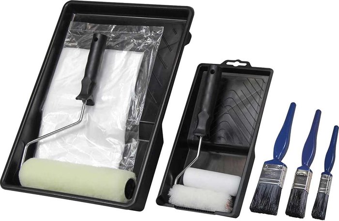 Tooled Up | Faithfull Faithfull 11 Piece Paintbrush and Roller Decorating Tool Kit Faithfull Faithfull 11 Piece Paintbrush and Roller Decorating Tool Kit