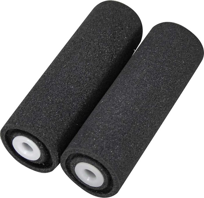 Tooled Up | Faithfull Faithfull Concave Foam Mini Roller Refills 100mm Pack of 2 Faithfull Faithfull Concave Foam Mini Roller Refills 100mm Pack of 2