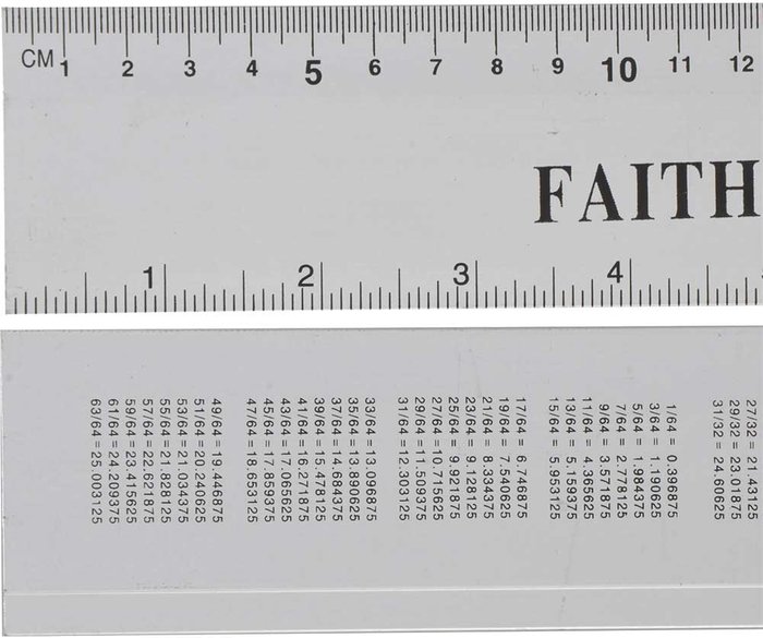Tooled Up | Faithfull Faithfull Aluminium Rule 12 Faithfull Faithfull Aluminium Rule 12