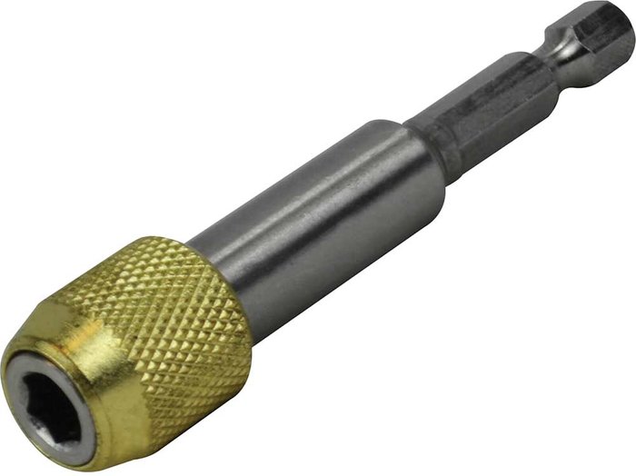 Tooled Up | Faithfull Faithfull Magnetic Stainless Steel Quick Release Bit Holder Faithfull Faithfull Magnetic Stainless Steel Quick Release Bit Holder