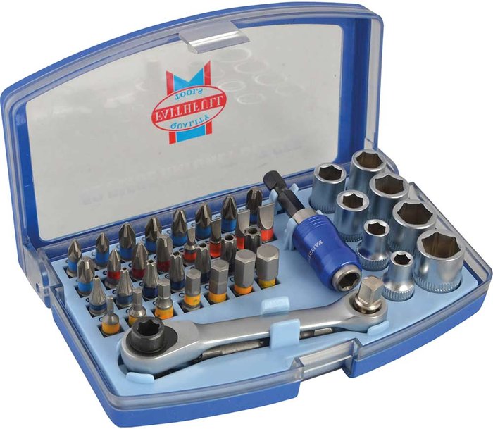 Tooled Up | Faithfull Faithfull 42 Piece 1/4 Faithfull Faithfull 42 Piece 1/4