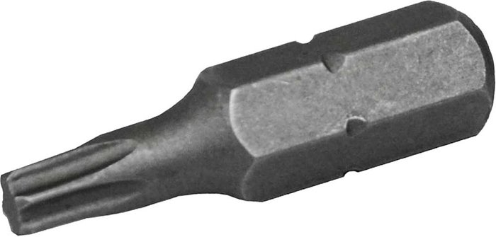 Tooled Up | Faithfull Faithfull Star Security S2 Grade Steel Screwdriver Bits T25 25mm Pack of 3 Faithfull Faithfull Star Security S2 Grade Steel Screwdriver Bits T25 25mm Pack of 3
