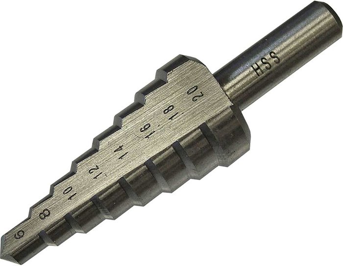 Tooled Up | Faithfull Faithfull HSS Step Drill 6mm - 20mm Faithfull Faithfull HSS Step Drill 6mm - 20mm