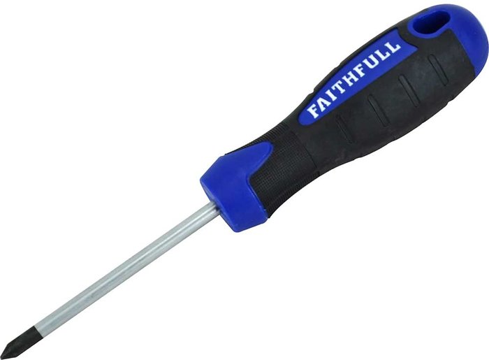 Tooled Up | Faithfull Faithfull Phillips Screwdriver PH1 75mm Faithfull Faithfull Phillips Screwdriver PH1 75mm